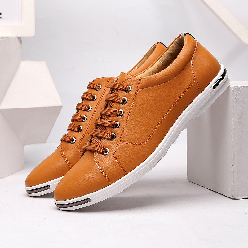 Elegantes zapatos de piel