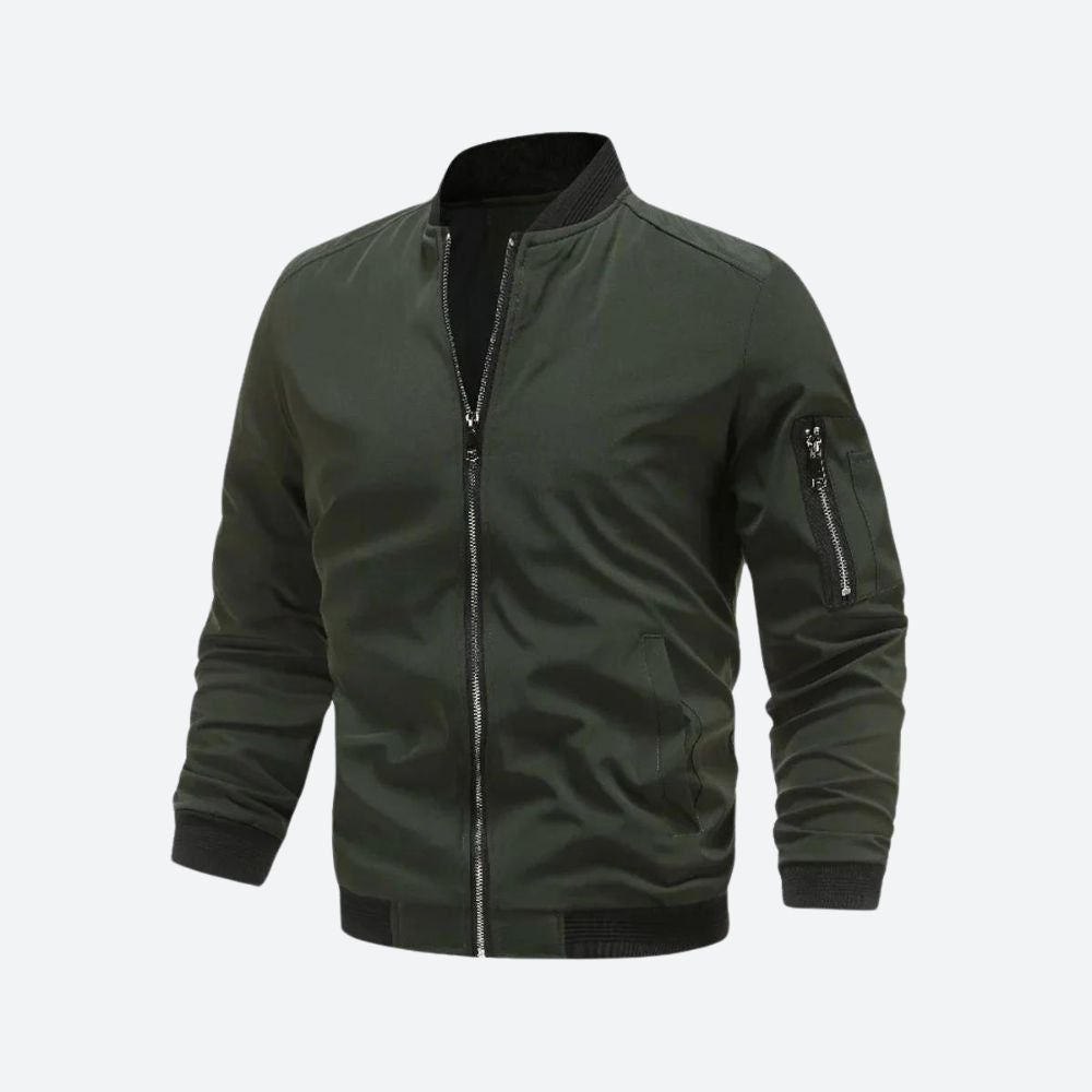 Elegante cazadora bomber