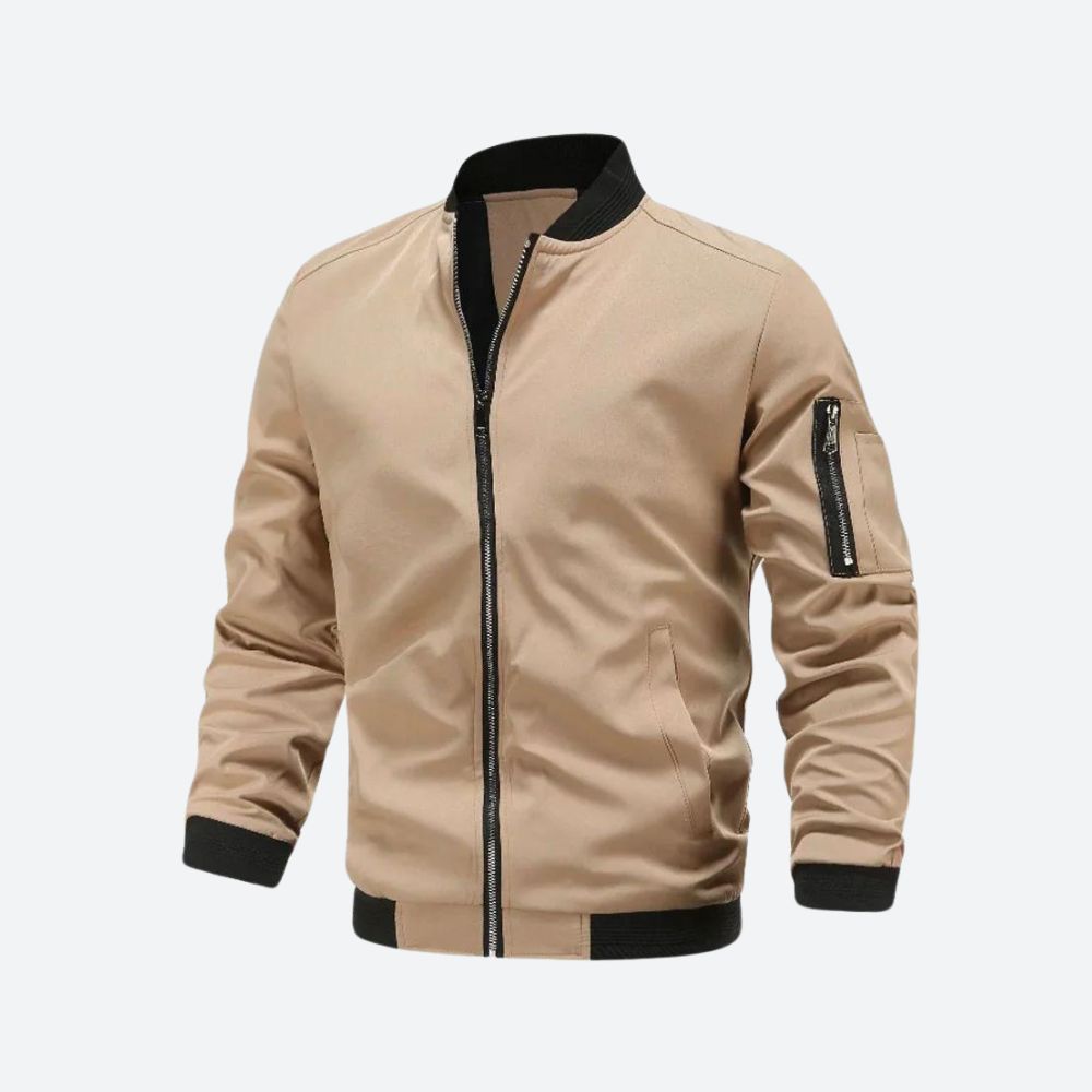Elegante cazadora bomber