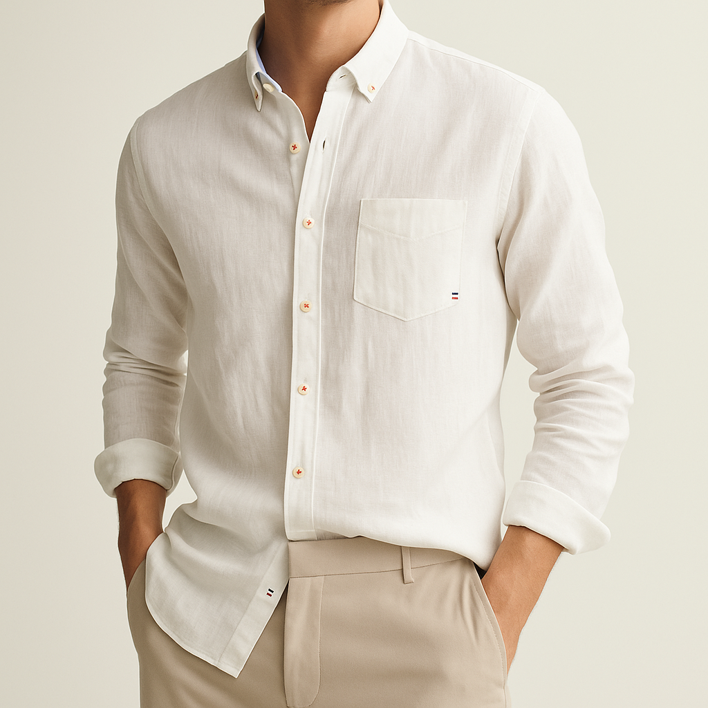 Camisa Saint-Tropez de lino