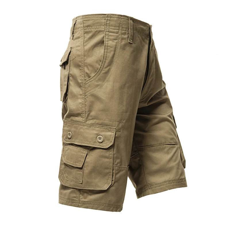 Pantalones cortos casual cargo a la rodilla