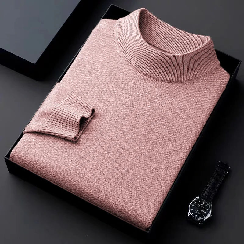 Cuello alto cálido de primera calidad