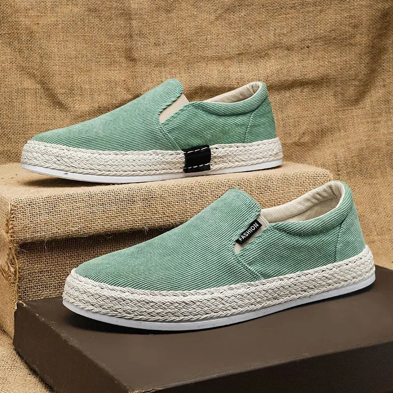 Zapatillas de lona transpirables