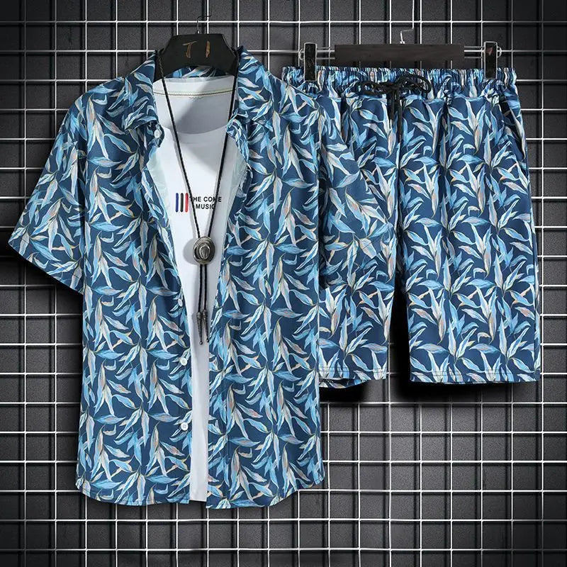 Conjunto floral de verano
