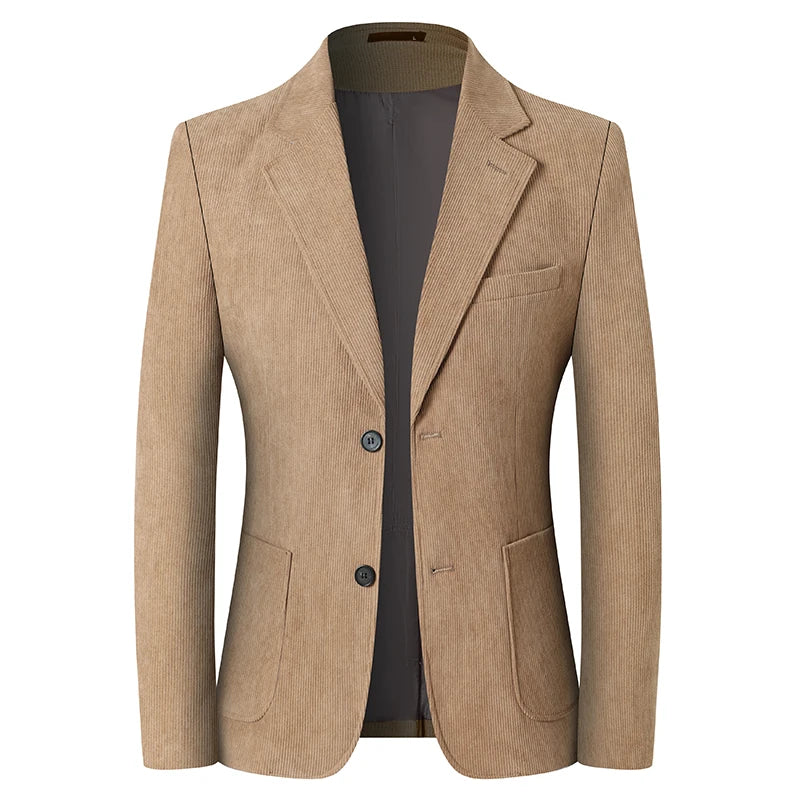 Elegante blazer de pana