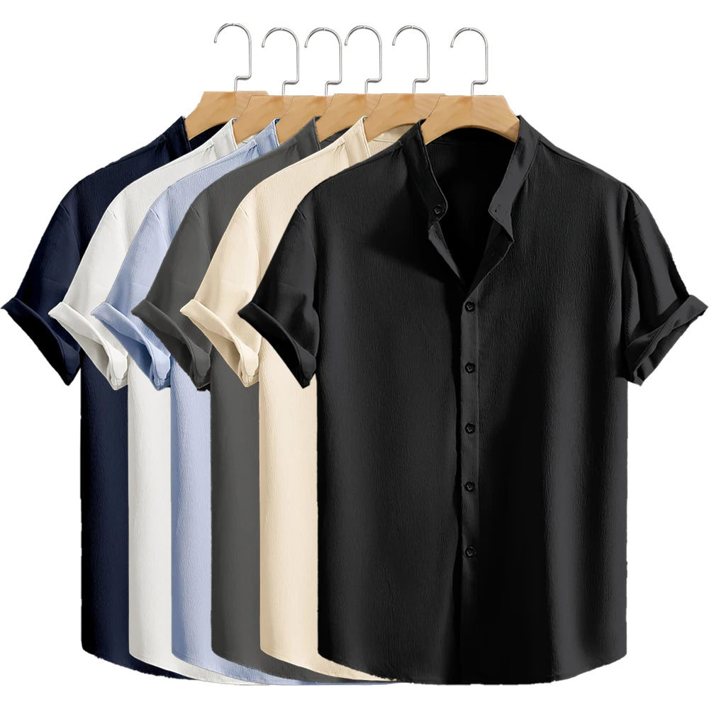 Camisa de verano de manga corta