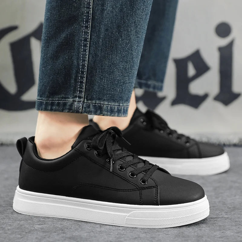 Elegantes zapatos de piel