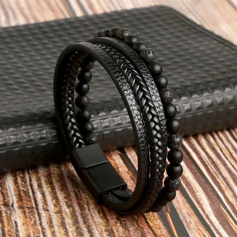 Elegante pulsera para hombre