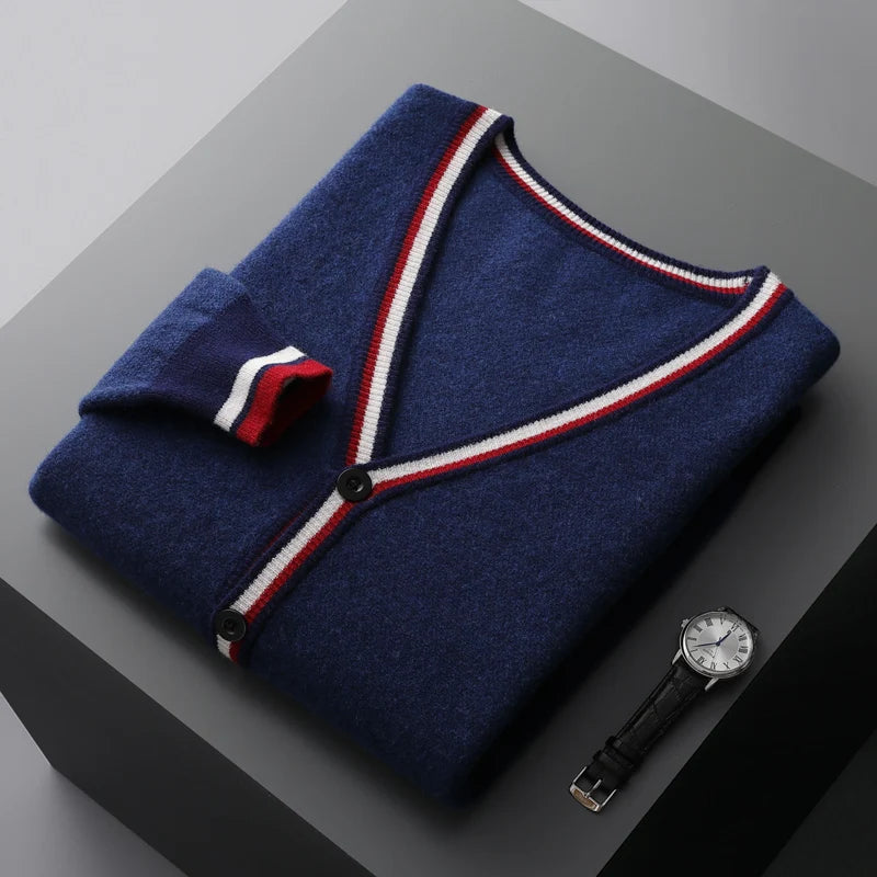 Cárdigan de lana merino