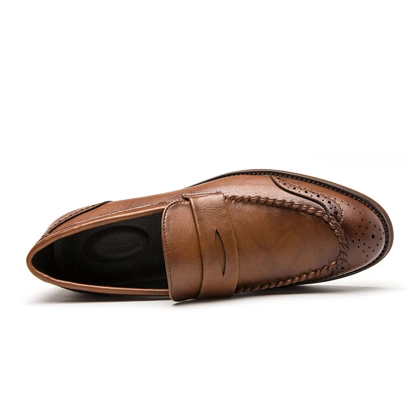 Mocasines de piel Chic