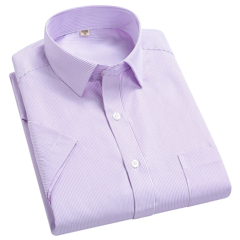 Camisa de negocios de manga corta