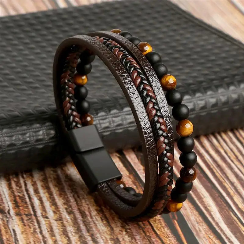 Elegante pulsera para hombre