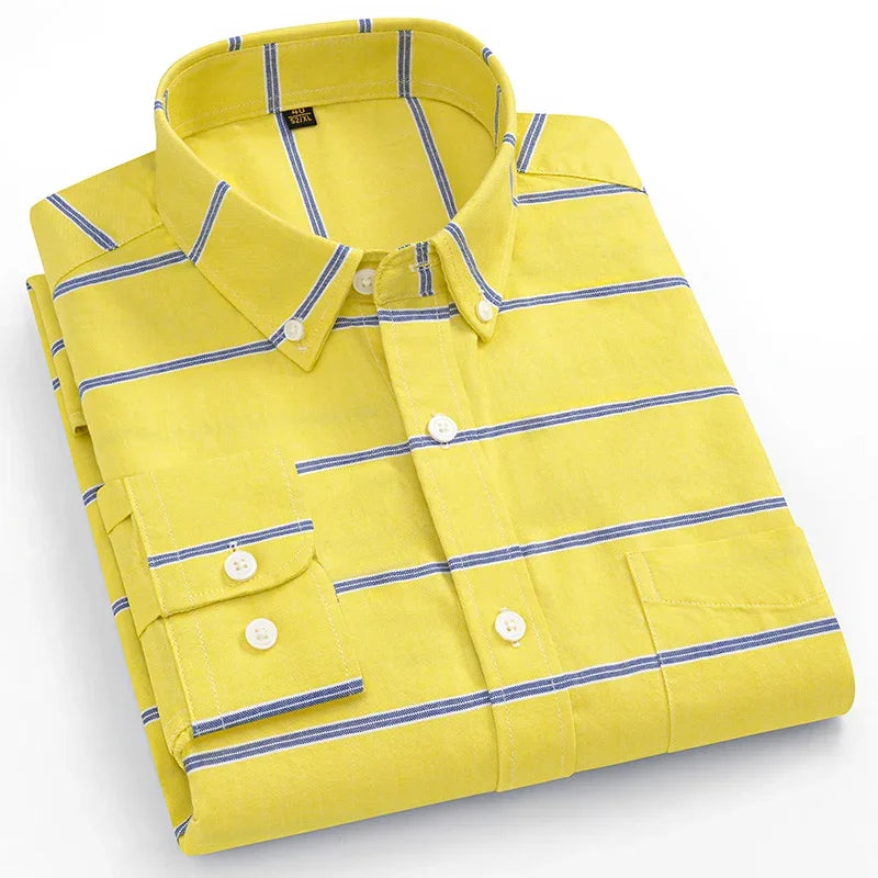 Camisa Oxford de algodón
