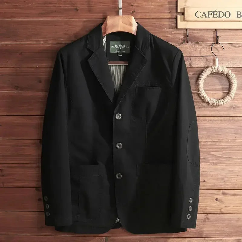 Blazer italiano de algodón