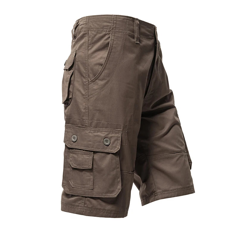 Pantalones cortos casual cargo a la rodilla