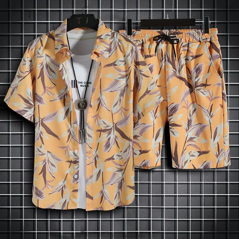 Conjunto floral de verano