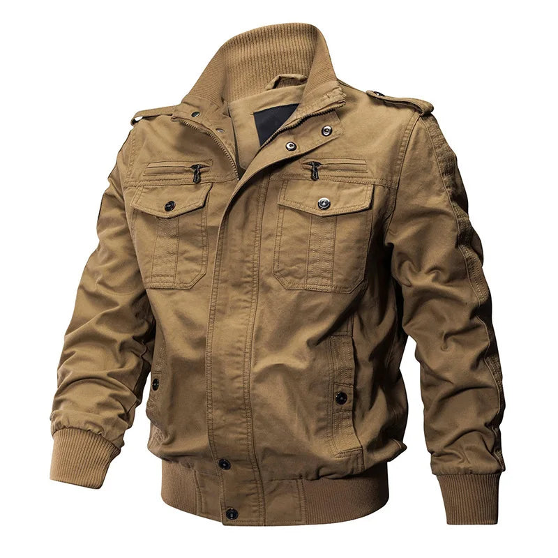 Chaqueta multibolsillos de alta calidad