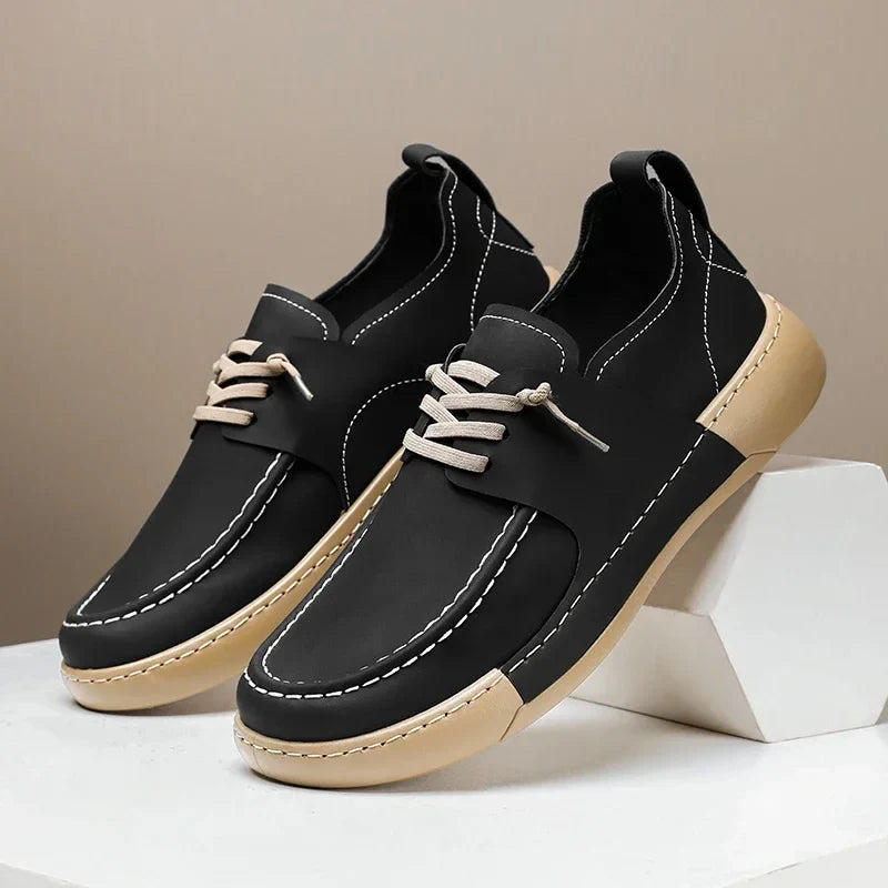 Zapatillas clásicas de piel italiana