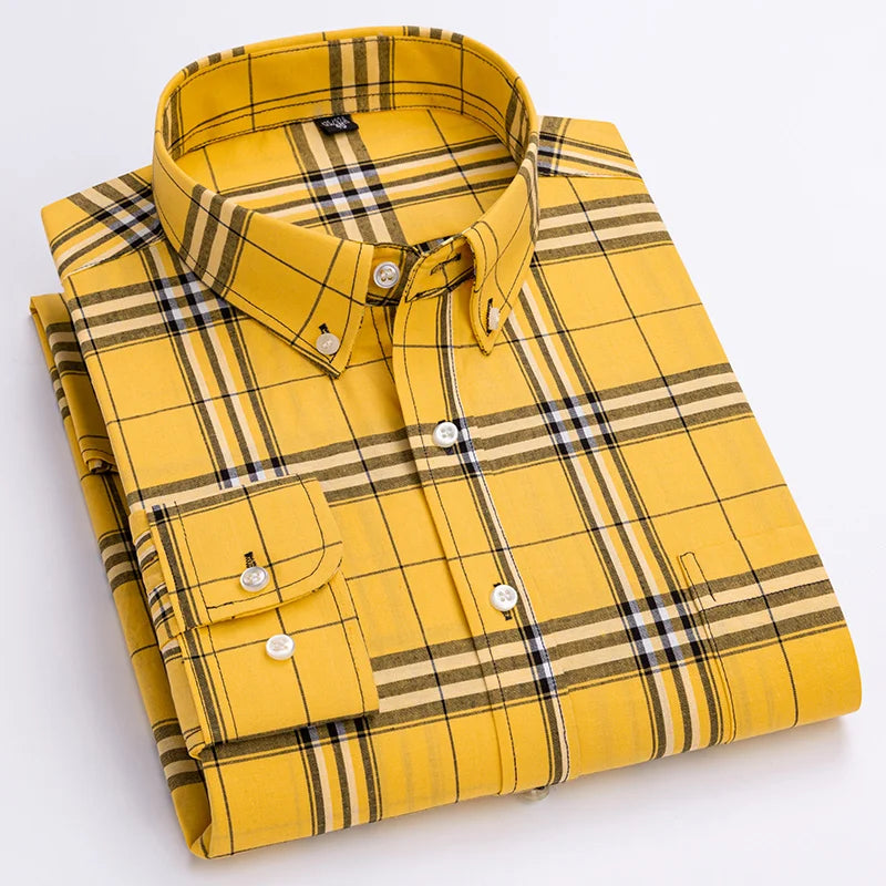 Camisa de cuadros clásica