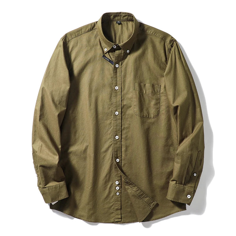 Camisa de algodón para hombre