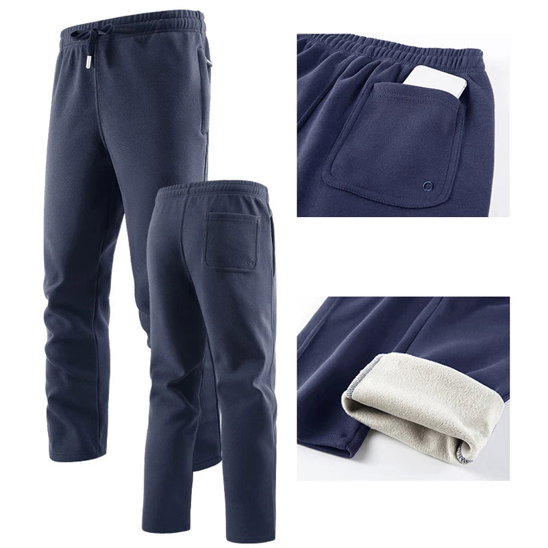 Elegante conjunto de jersey con cremallera para hombre