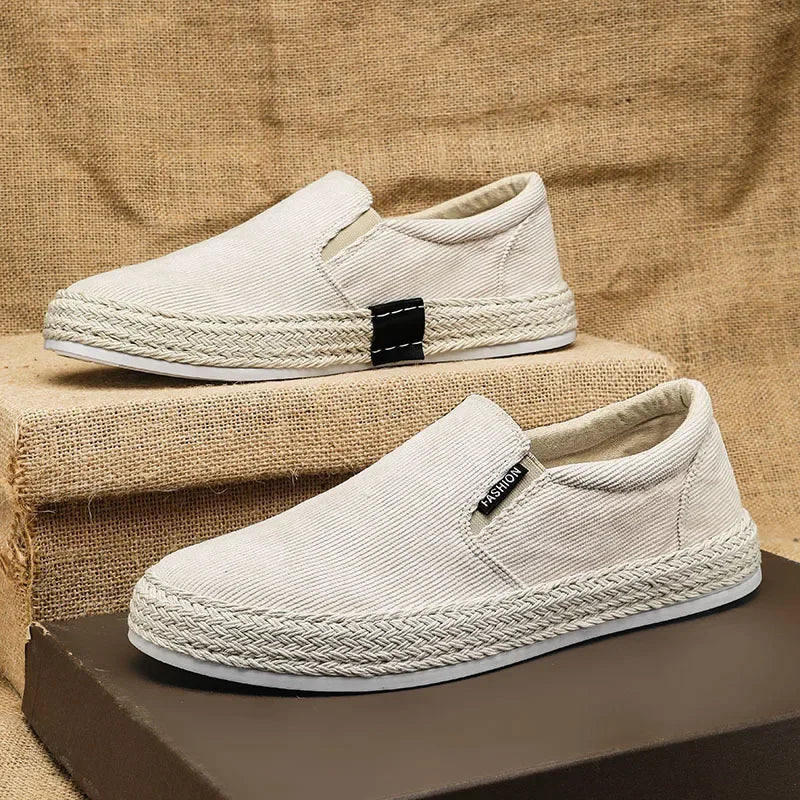 Zapatillas de lona transpirables