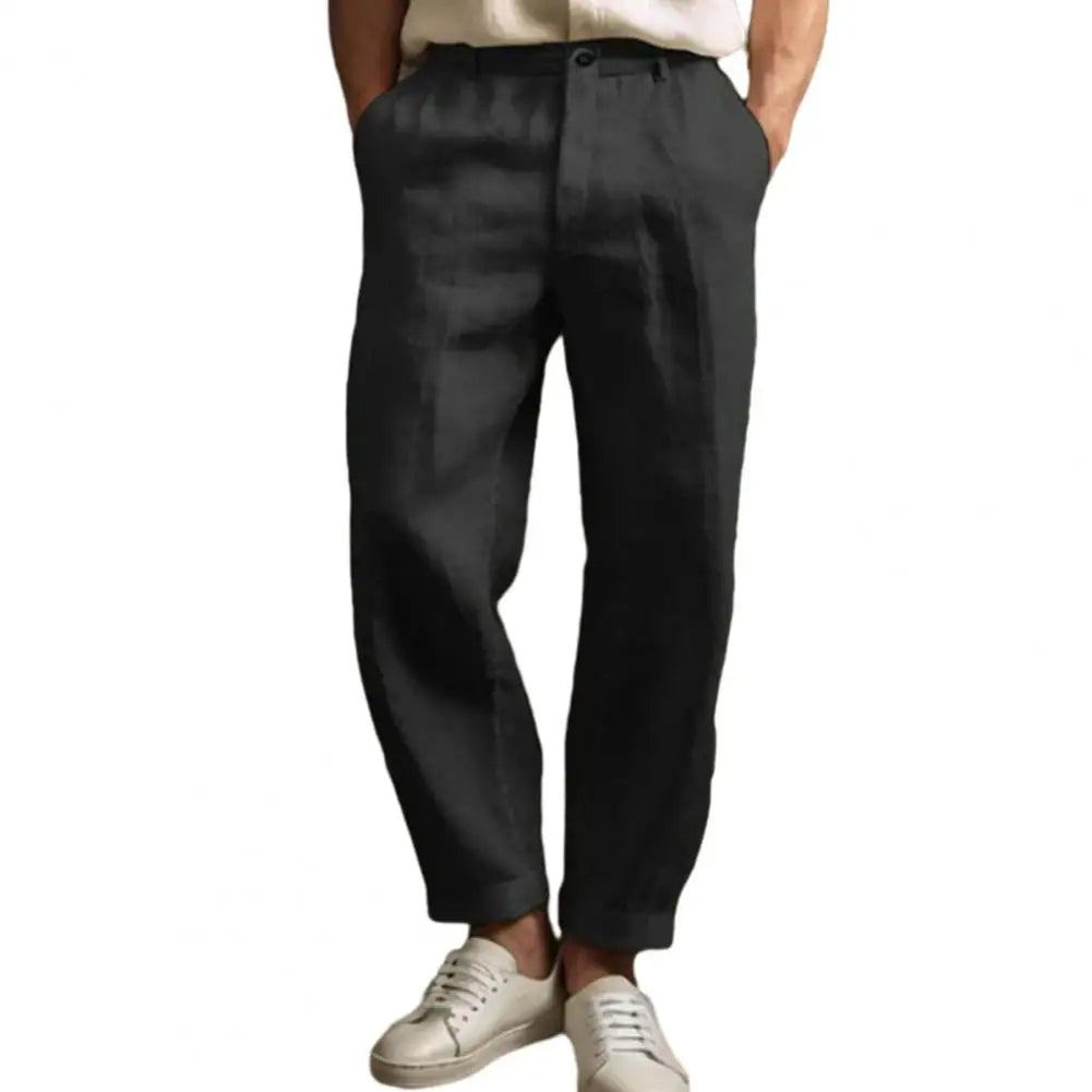 Pantalones de lino Cagliari