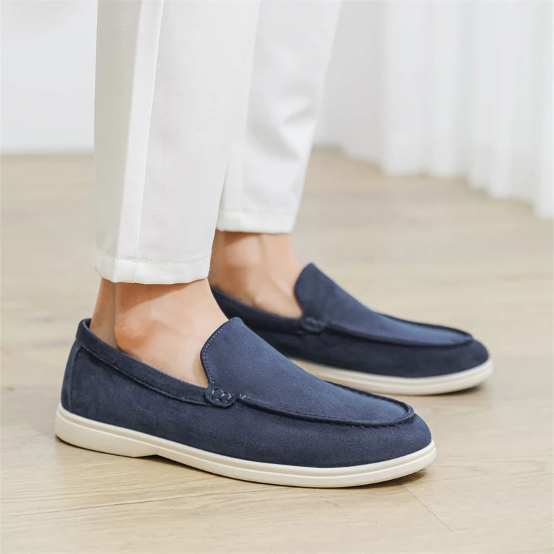Mocasines casuales de ante