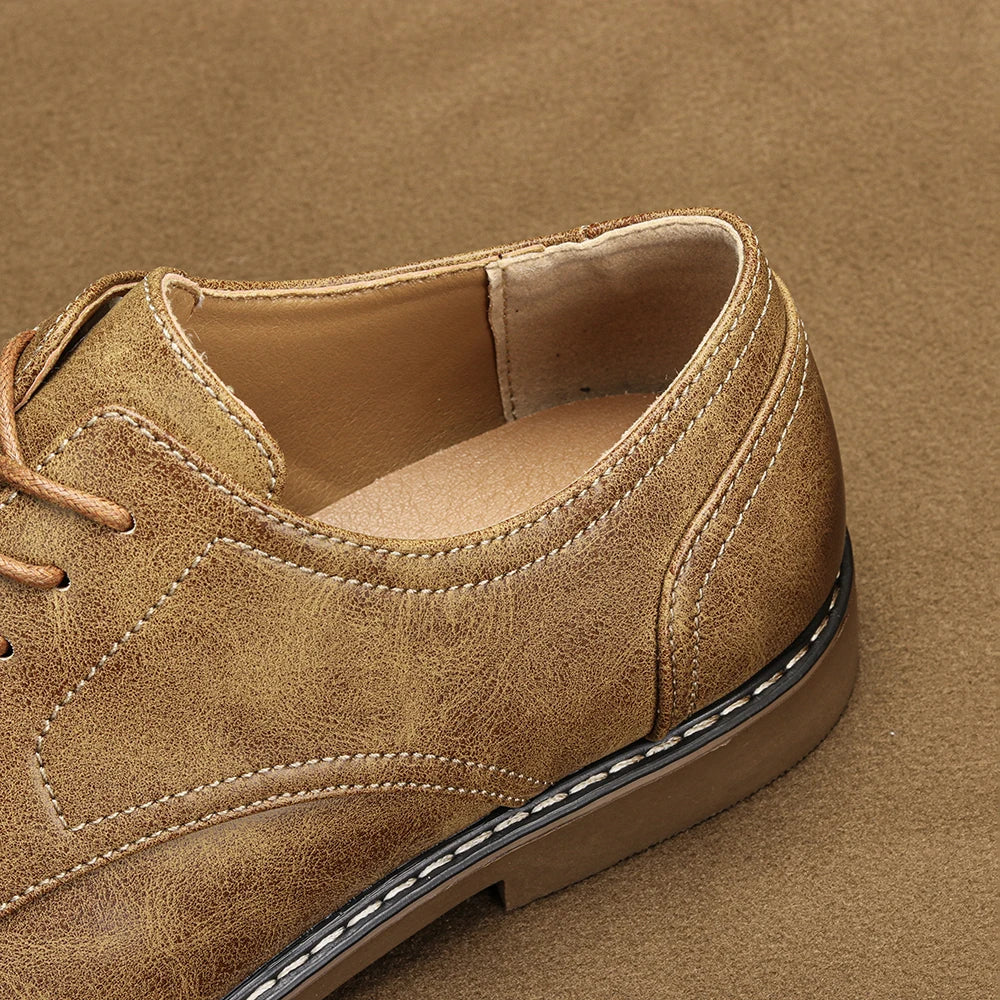 Zapatos de vestir de cuero informales