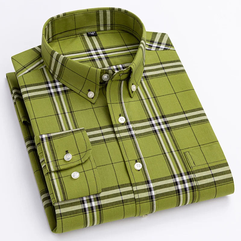 Camisa de cuadros clásica
