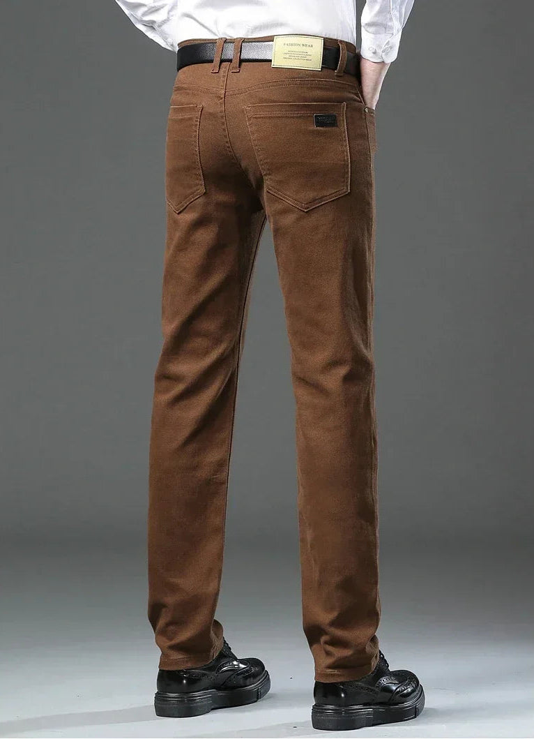 Elegantes vaqueros de algodón