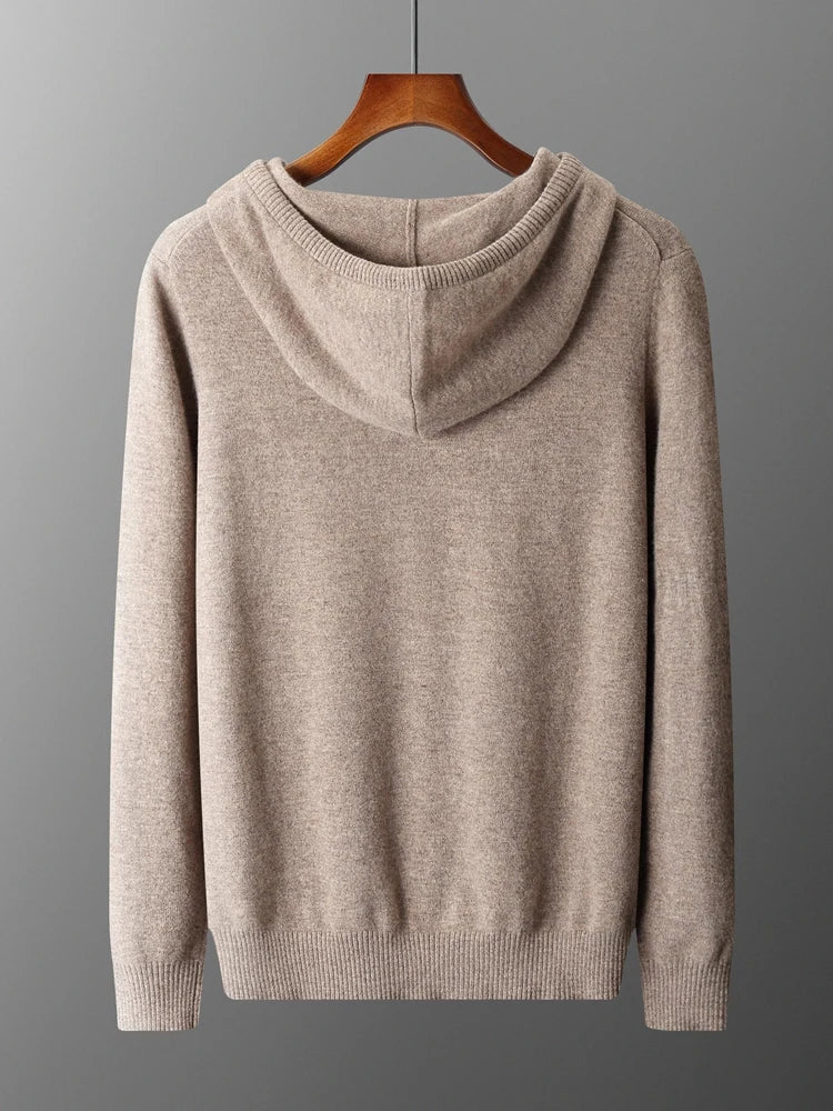 Sirlus Sudadera con capucha de lana merina