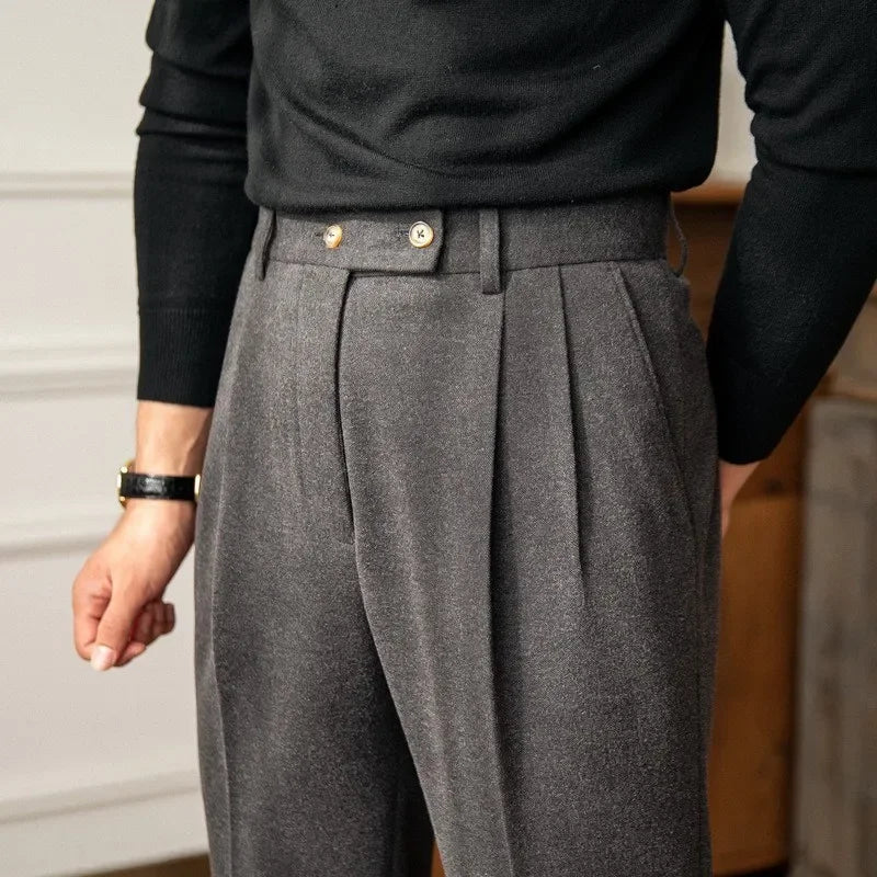 Pantalones de cintura alta