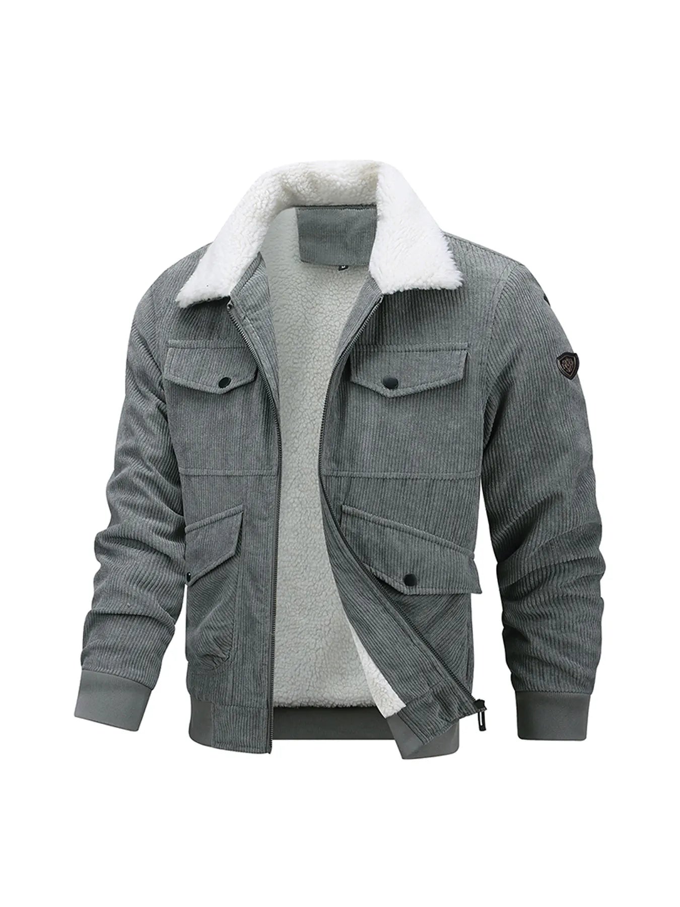 Elegante chaqueta de pana