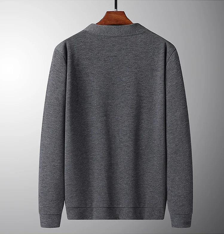 Elegante cárdigan con cuello en V