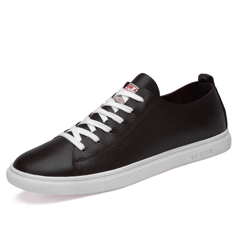 Zapatos de piel auténtica