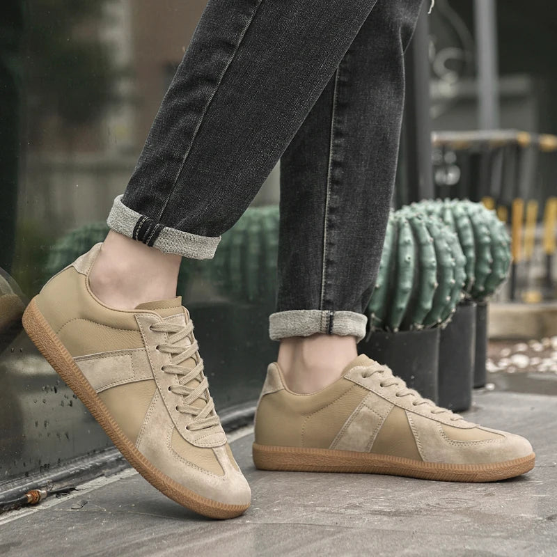 Zapatos de cuero para caminar