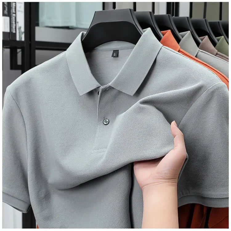 Polo casual de algodón