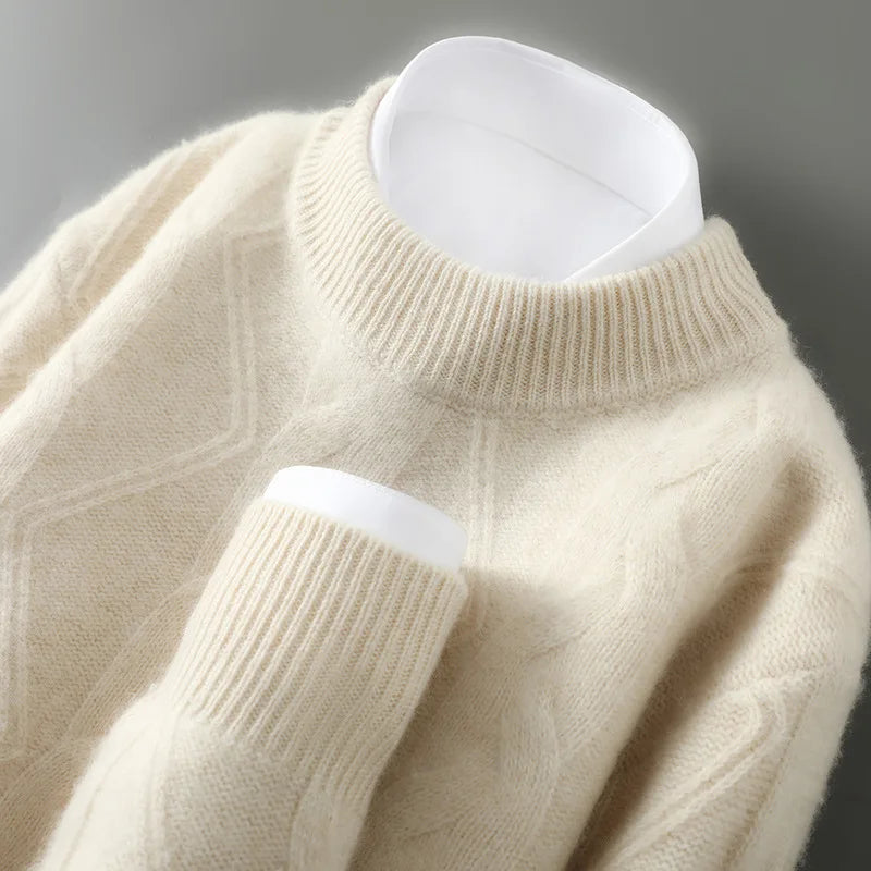 Jersey chic de cachemira