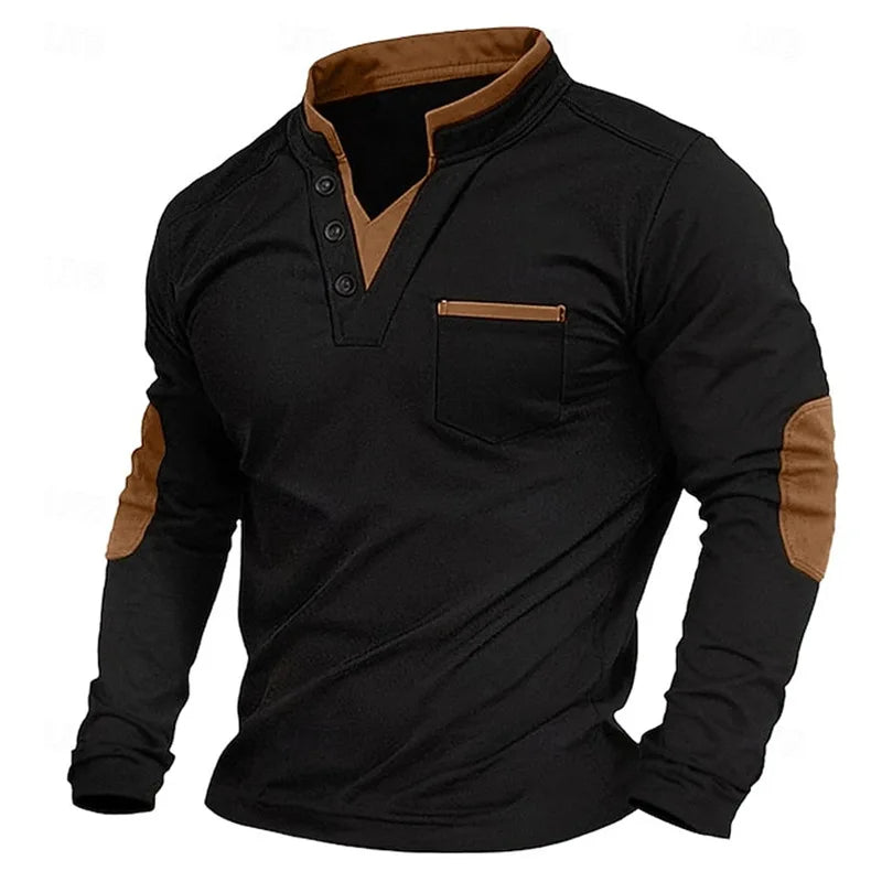 Jersey de cuello en V para hombre