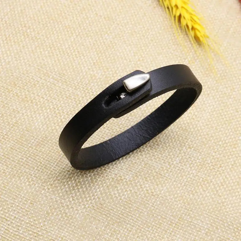Pulsera de cuero para hombre