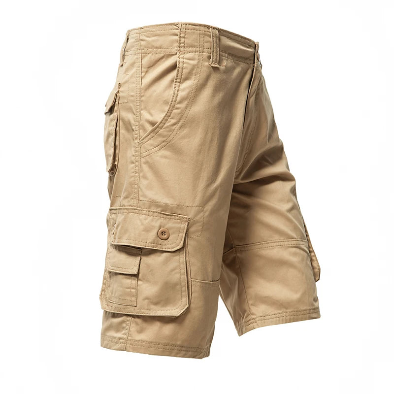 Pantalones cortos casual cargo a la rodilla