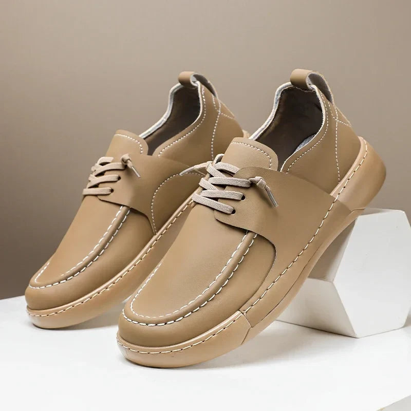Zapatillas clásicas de piel italiana