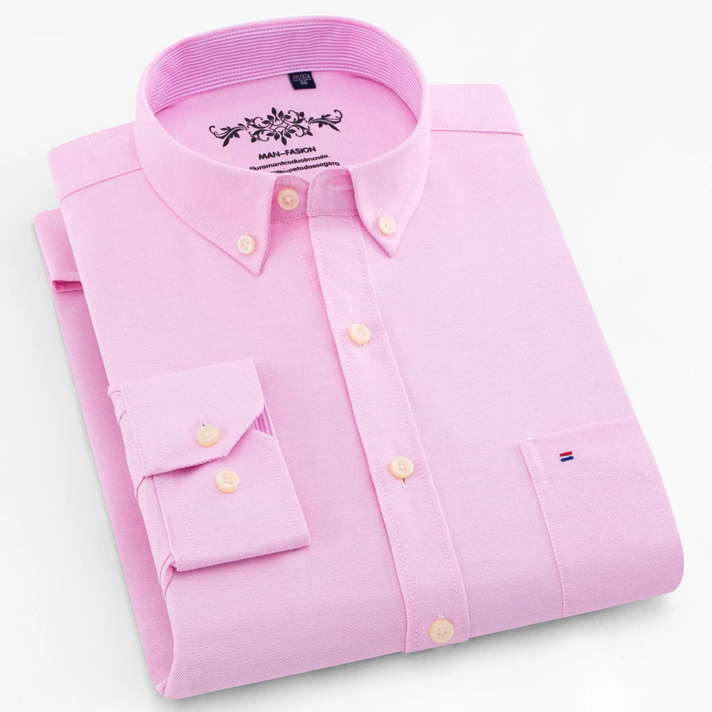 Elegante camisa de algodón