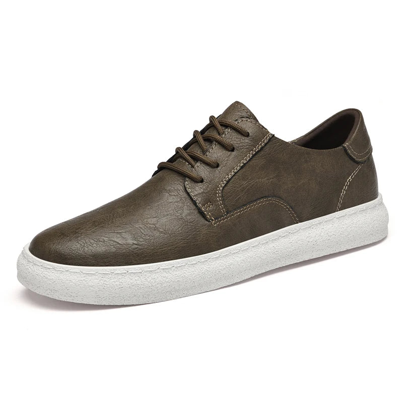 Elegantes zapatos de piel