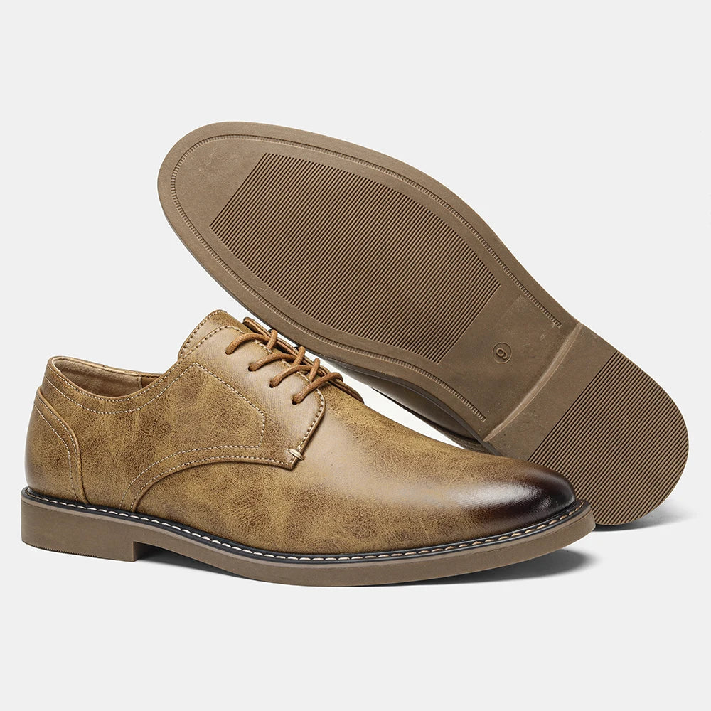 Zapatos de vestir de cuero informales