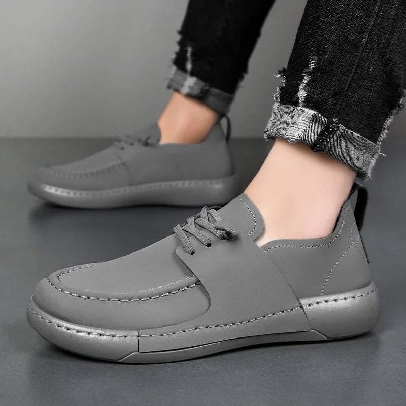 Zapatillas clásicas de piel italiana