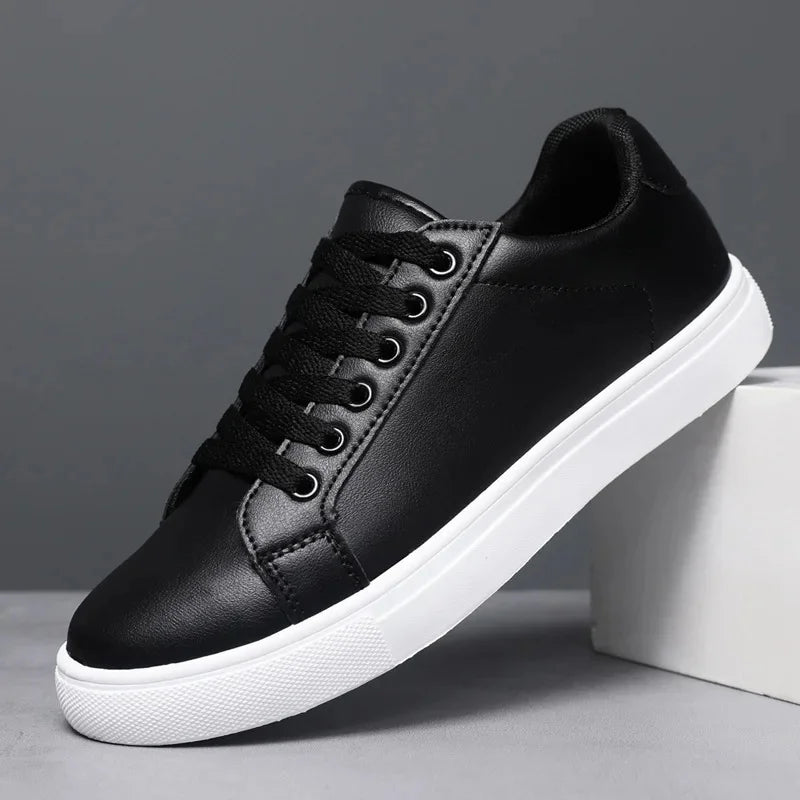 Elegantes zapatillas de piel