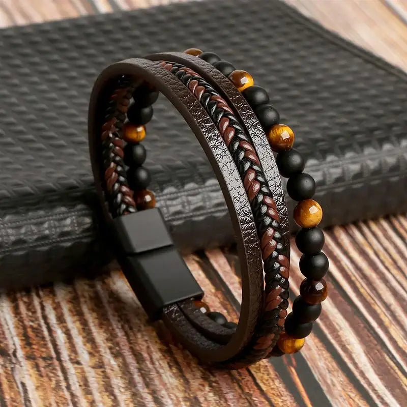 Elegante pulsera para hombre