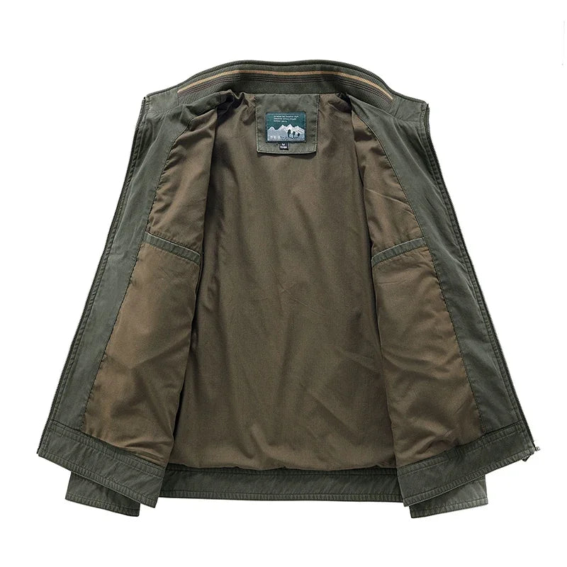 Cazadora casual acolchada